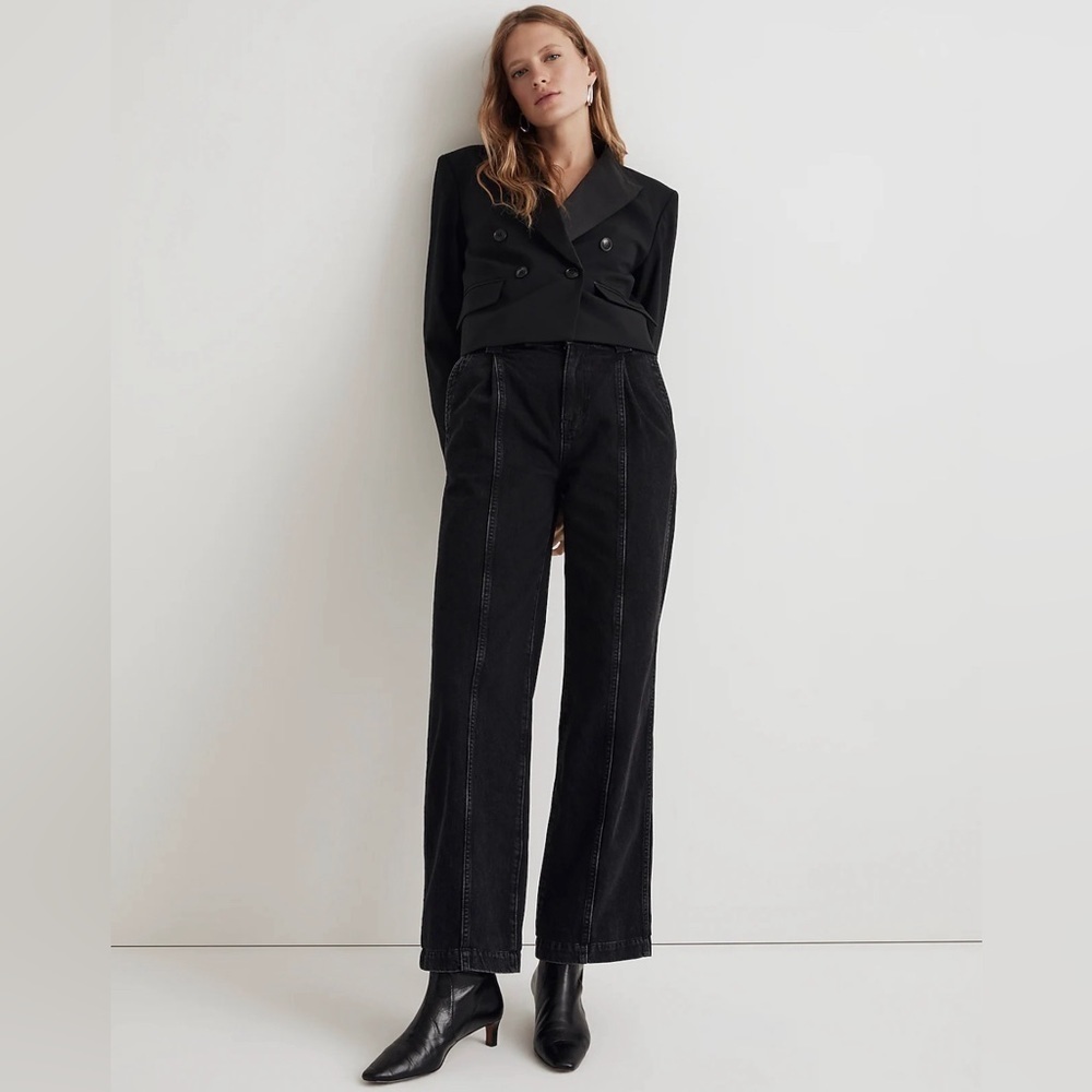 Madewell The Perfect Vintage Wide-Leg Jean: Seam Edition